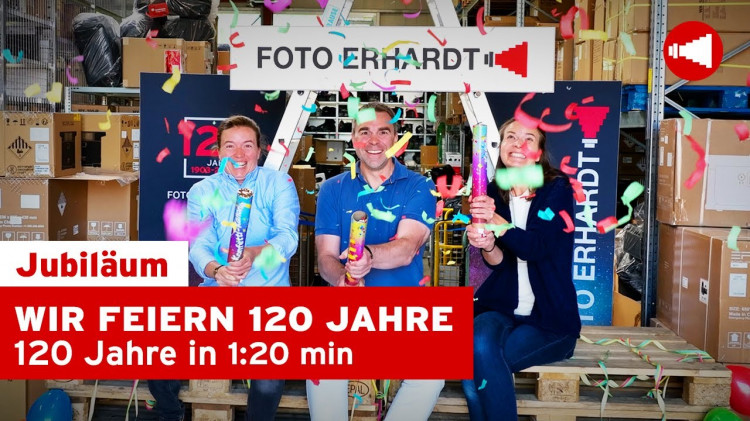 120 Jahre Foto Erhardt in 1:20 min 