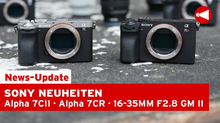 Sony Neuheiten | Alpha 7CII | Alpha 7CR | GP-X2 | 16-35MM F2.8 GM II