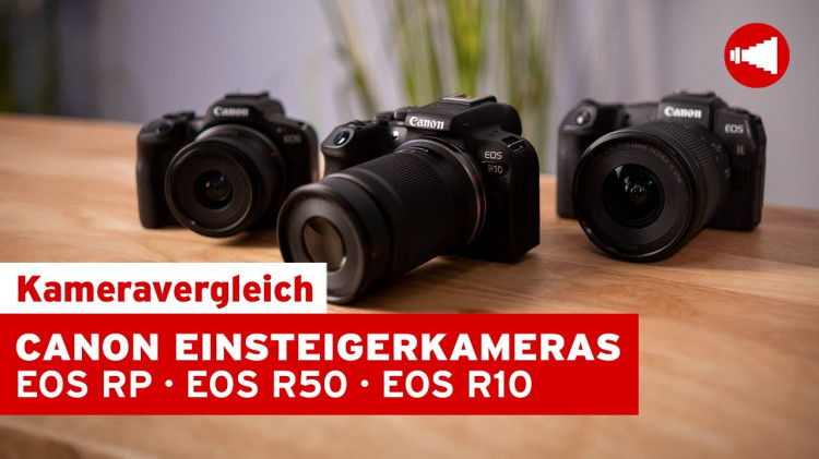 Canon Einsteigerkameras im Vergleich - Expertentalk über die EOS RP, EOS R50 & EOS R10