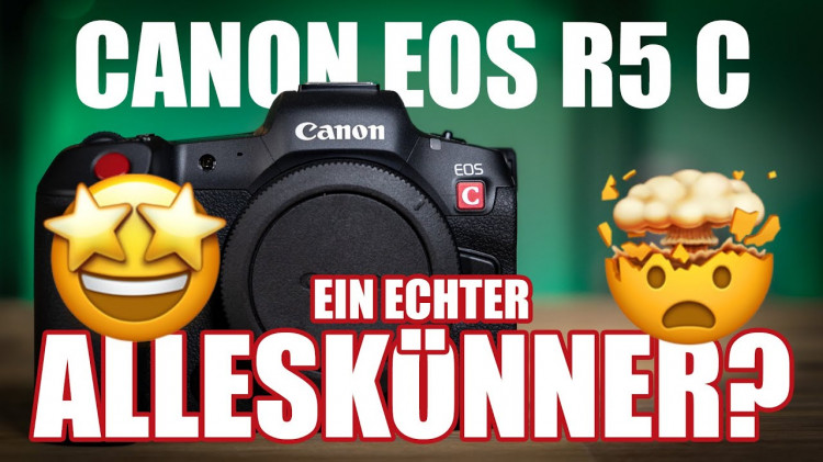 Ein echter Hybrid: Canon EOS R5 C / Foto- und Filmkamera mit 8K 60p