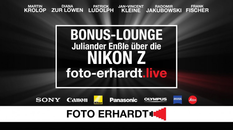 foto-erhardt.live Bonus Lounge: Juliander Enßle über Entwicklungen im Nikon Z-System