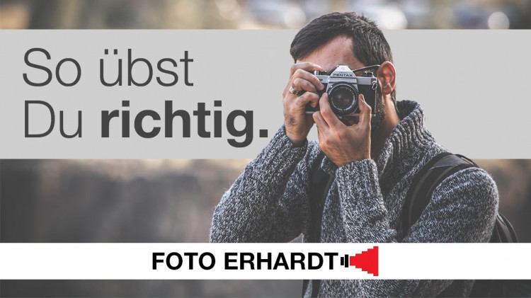 So übst Du Fotografieren richtig.