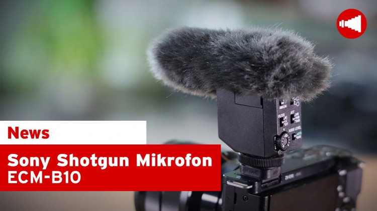 Sony Shotgun Mikrofon ECM-B10 | Perfekt fürs Vlogging